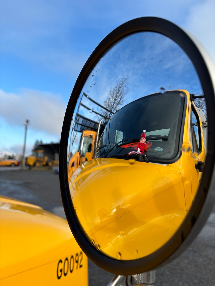MainroadLM's tweet photo. 🧝‍♂️ Pylon the Elf is always watching—so keep your focus on the road! No “reindeer games" https://t.co/qMmcEthS5N