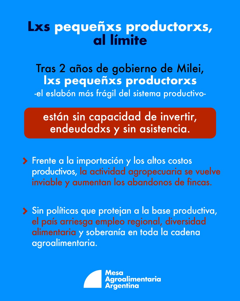 Mesa Agroalimentaria Argentina tweet media