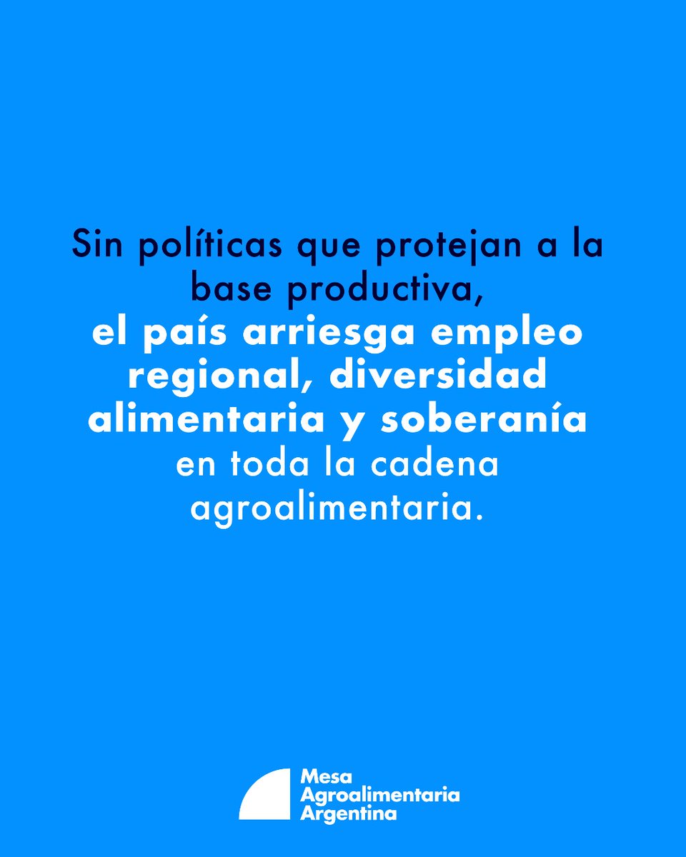 Mesa Agroalimentaria Argentina tweet media