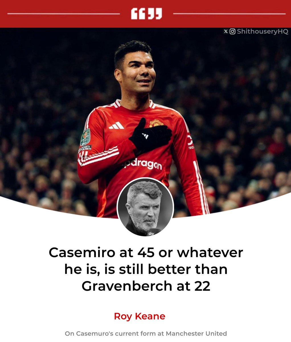 🗣️| Roy Keane LOVES Casemiro