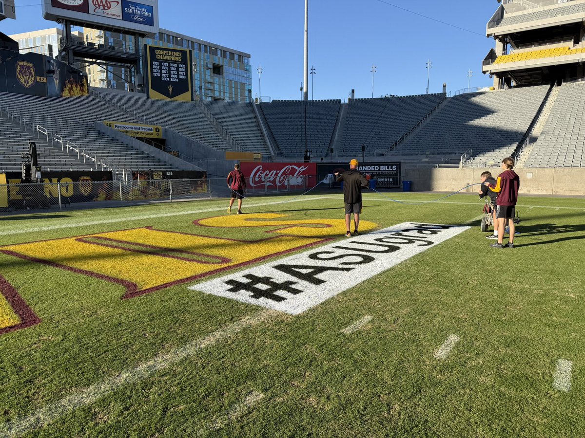 ASU Grounds Crew tweet media