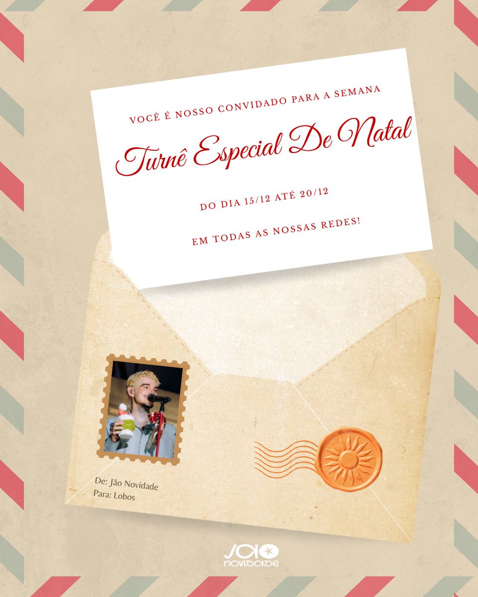 Você é o nosso convidado especial para a semana especial de natal do Jão Novidade! 🎄🎅
