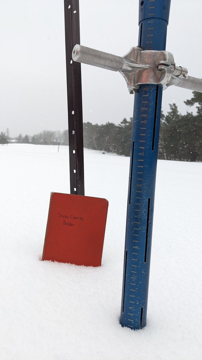 Today’s snow survey measurements show a snow depth increase of 8.0 cm, and snow water equivalence increase of 14.7 mm from the last survey on December 1. Combined average snow depth is 20.5 cm and snow water equivalence of 32.7 mm.
nbmca.ca/news/snow-surv…