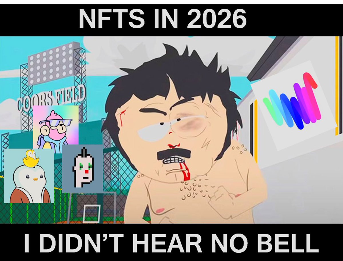 NFT meta in 2026

Retail is not coming, but NFTs will not die.

Some hopium for fans of illiquid JPEGs👇🧵

> What's the value of NFTs
Why pay 15k for a penguin picture? 3 reasons

1. Return on investment 
Airdrops, alpha from community, WL for ICOs/other projects
2. Flex on the