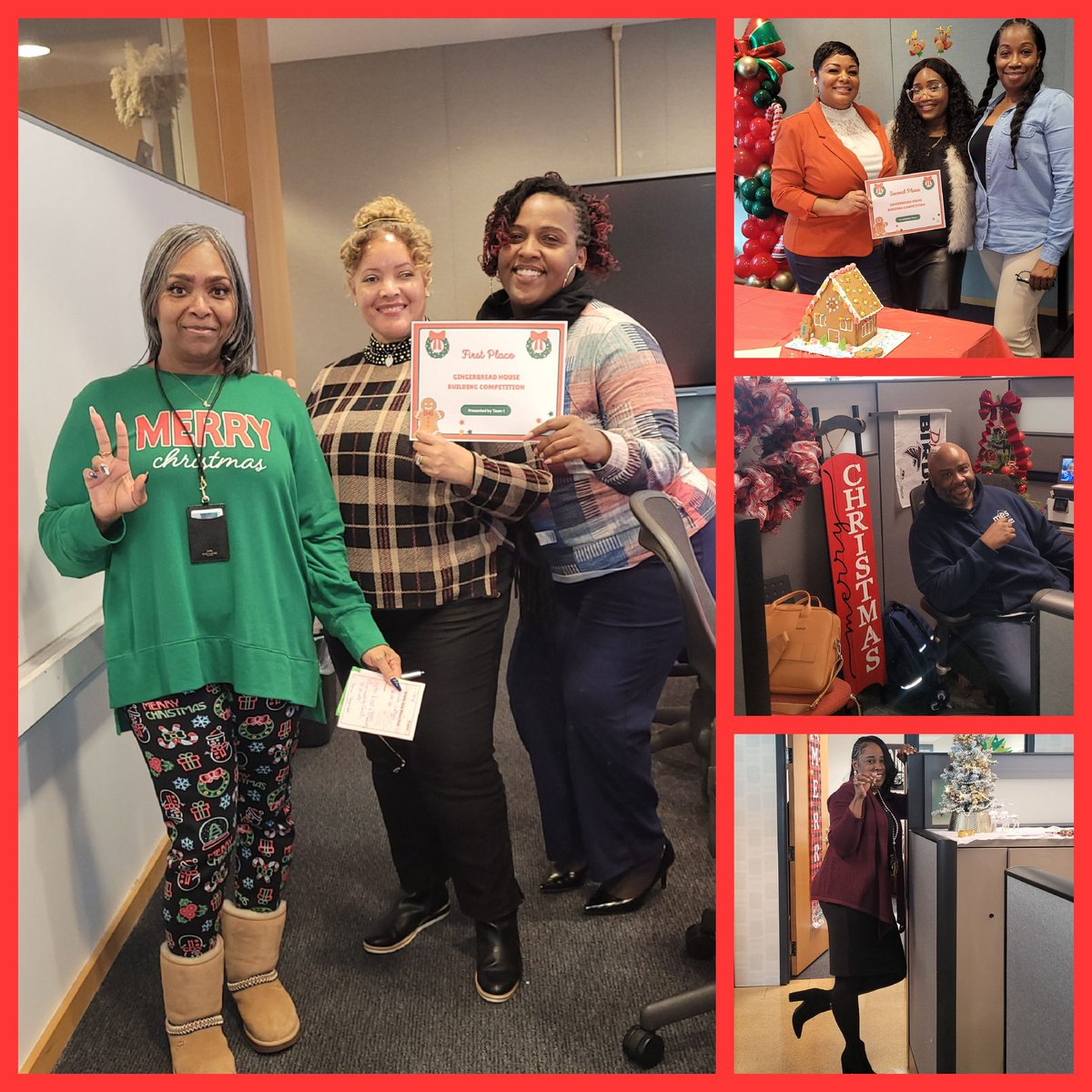 F_K_Holifield's tweet photo. MY TEAM UNDERSTOOD THE ASSIGNMENT! 🤩 5 DAYS OF CHRISTMAS! ENHANCE COMMUNICATION! #TEAMBUILDING DAY 4 https://t.co/Yj4lW7IVmw