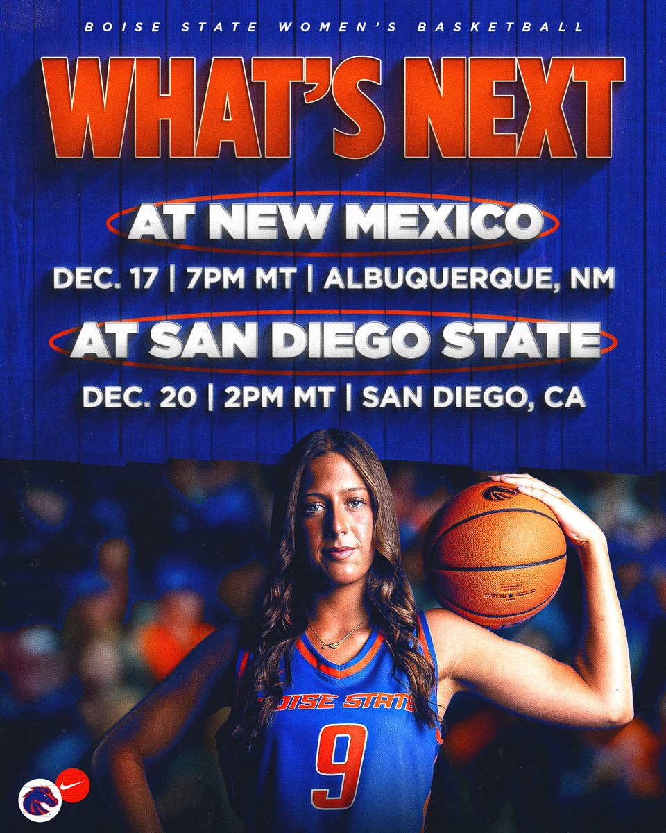 BroncoSportsWBB's tweet image. The start of conference play 🤩

#BleedBlue | #WhatsNext