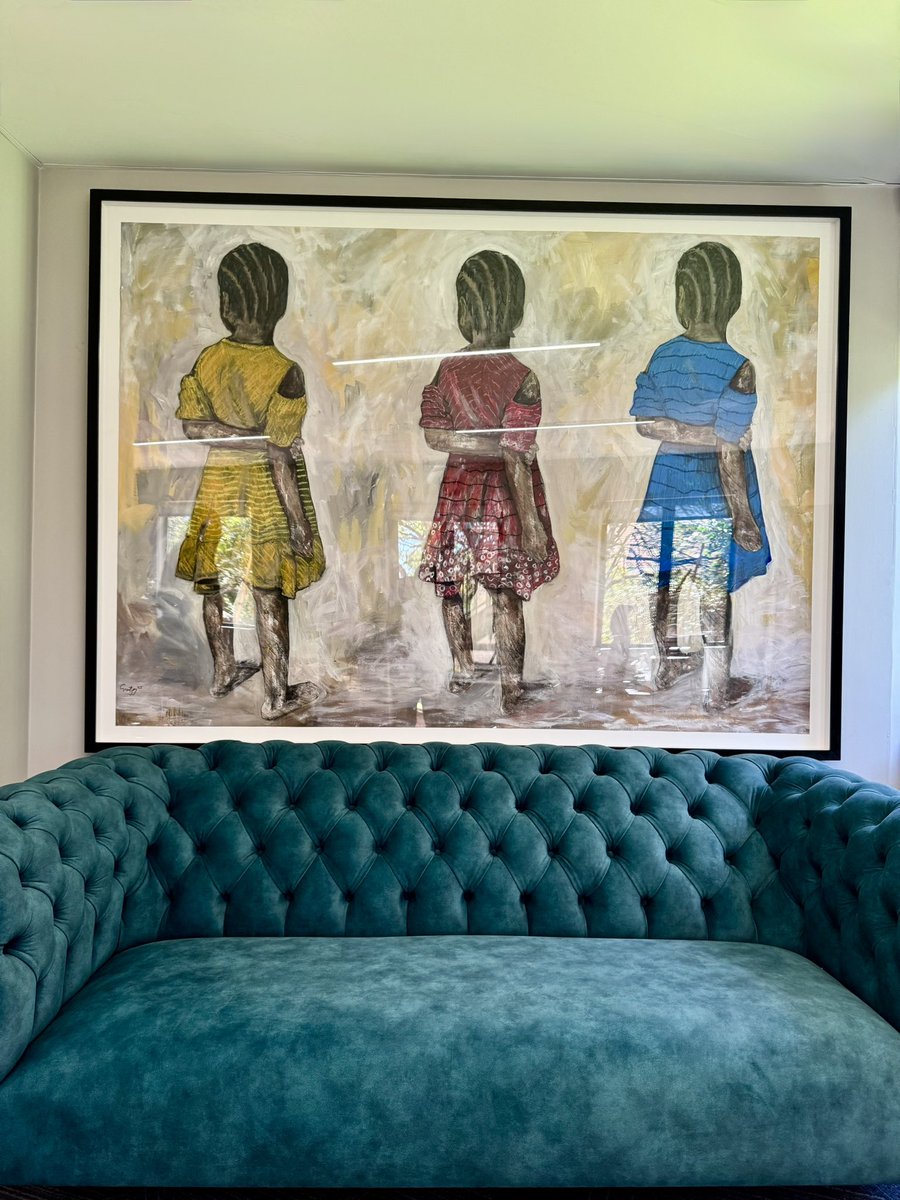 “Courage of Color” 
 200 x 160cm 
 Oil paint on canvas 
 2025