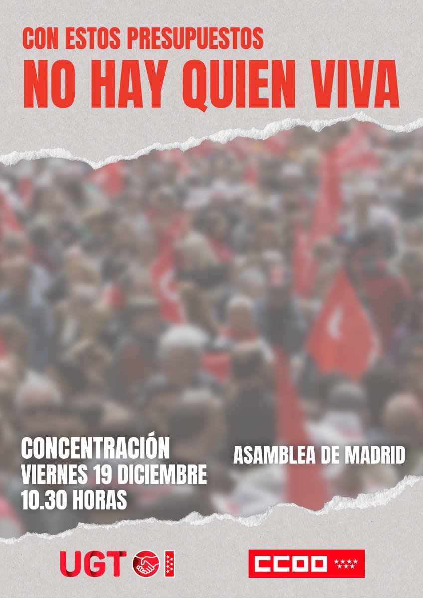 CCOO de Madrid tweet media