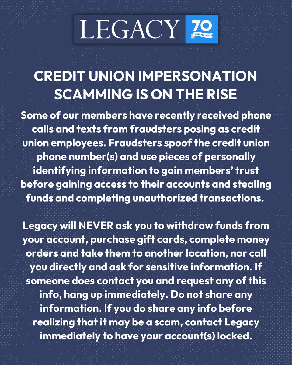 Legacy Credit Union tweet media
