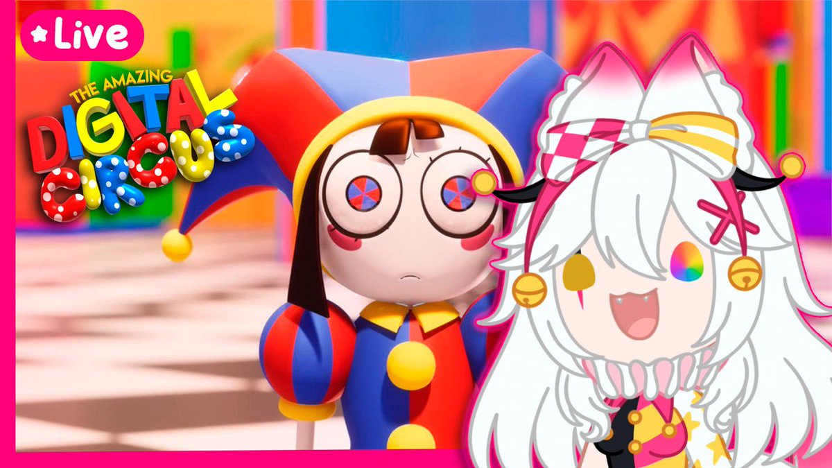 nuvisca's tweet image. ☆ LIVE ON 💜

☆PAPEANDO E ASSISTINDO DIGITAL CIRCUS!🃏

☆twitch.tv/nuviscavt