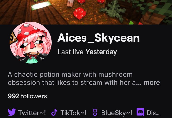 I almost hit my 2025 goal nyehehe~ 8 more before 1k followers and I'll be doing the facecam stream once we hit that goal ✨✨✨🍄🍄🍄💕💕💕