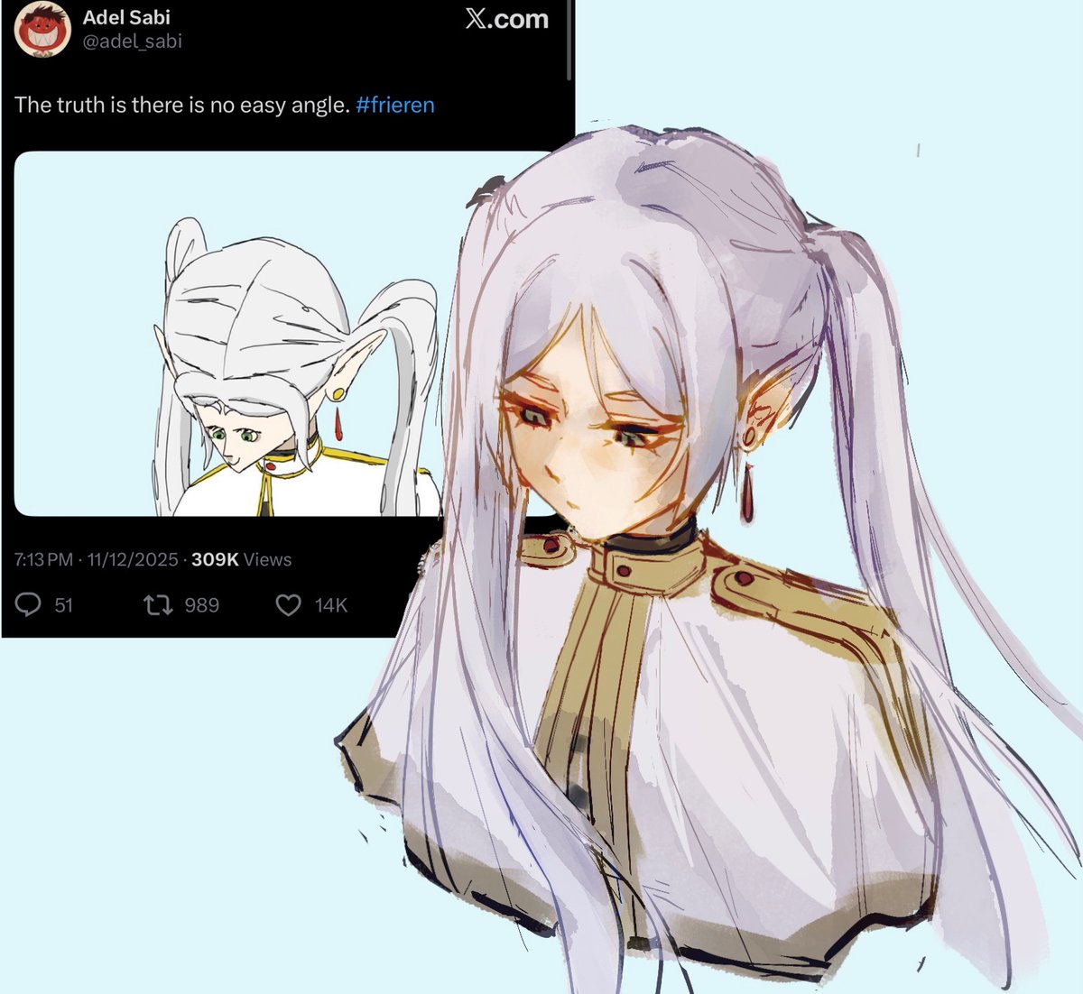 Shouldn’t have spent hours on this but here I am 
#frieren