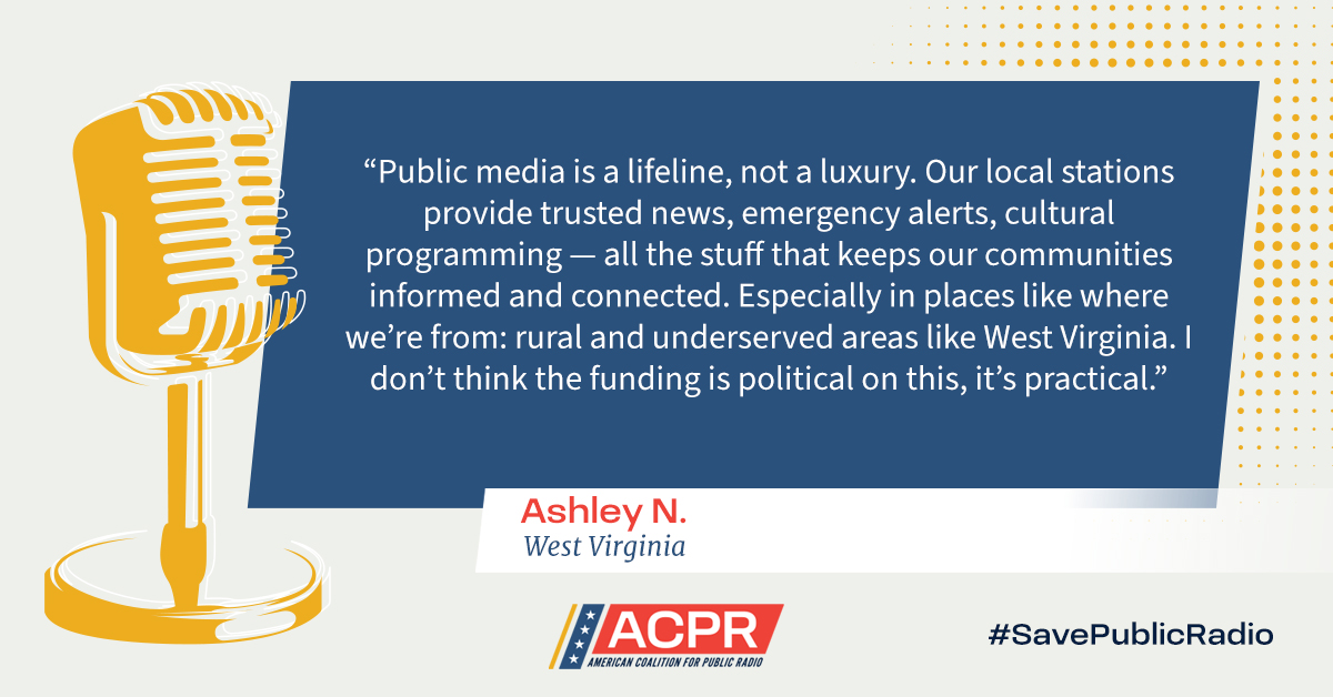 American Coalition for Public Radio tweet media