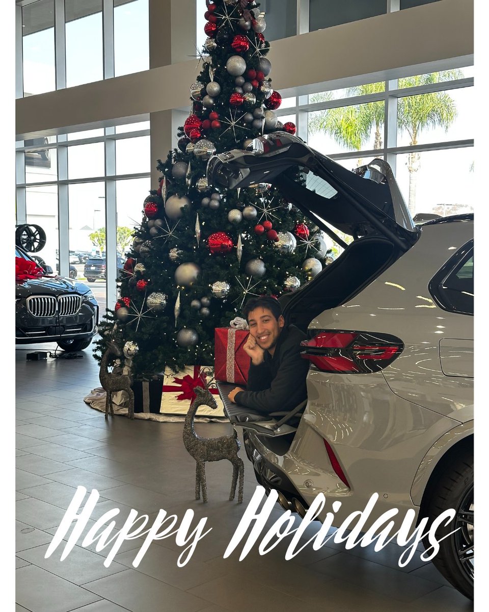 Happy holidays from the team at Crevier BMW. A little contest from our team with the best Holiday picture starts TODAY! #BMW #CrevierBMW #Bimmer #OrangeCounty