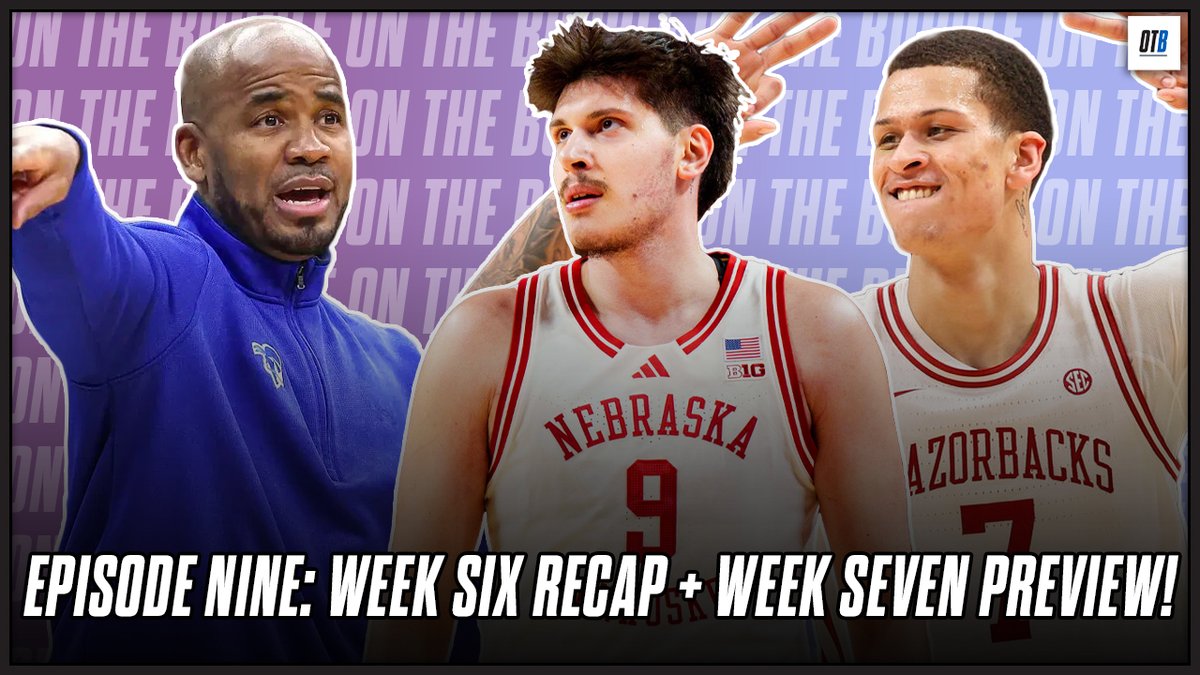 onthebubblecbb's tweet image. A NEW Episode of the On the Bubble Podcast is OUT NOW!

@_EvanRodriguez_, @brealstudios and @_acvisuals preview the outlook of some teams as conference play begins!

LISTEN 🎧: open.spotify.com/episode/0wkObl…
WATCH 📺: youtu.be/f9SjVpsRJJk