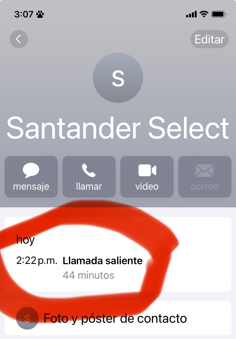 la_melgoza's tweet photo. @SantanderMx estuve 44 min Esperando que AlGuIen me contestara 😡😡😡todavía trabajan ??? Voy a tener q ir a 1 sucursal a ver si ahí si me atienden https://t.co/lnG9AJEF0x