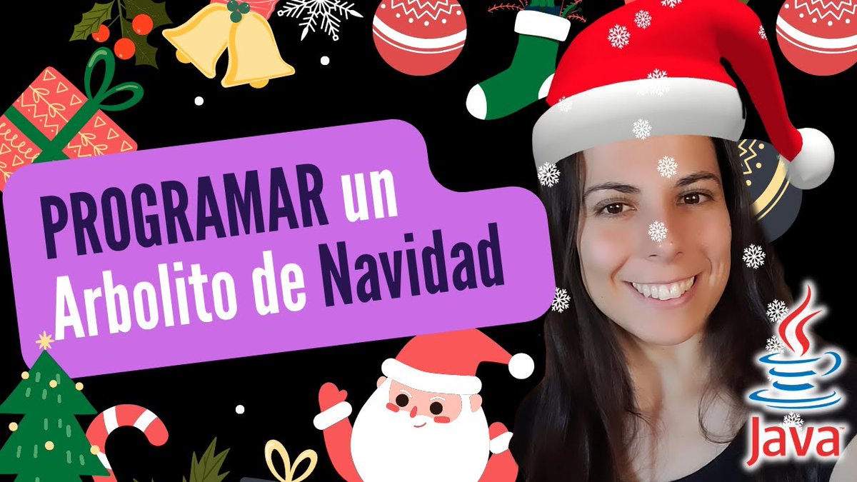 todo_code's tweet image. 🎄Estamos casi sobre NOCHE BUENA y qué mejor que hacer tiempo PRACTICANDO LÓGICA creando un Arbolito con Código ASCII 😅 TE DESAFÍO A QUE LO HAGAS! #programacion #webdev #java youtu.be/GYQqyQ-Rusg