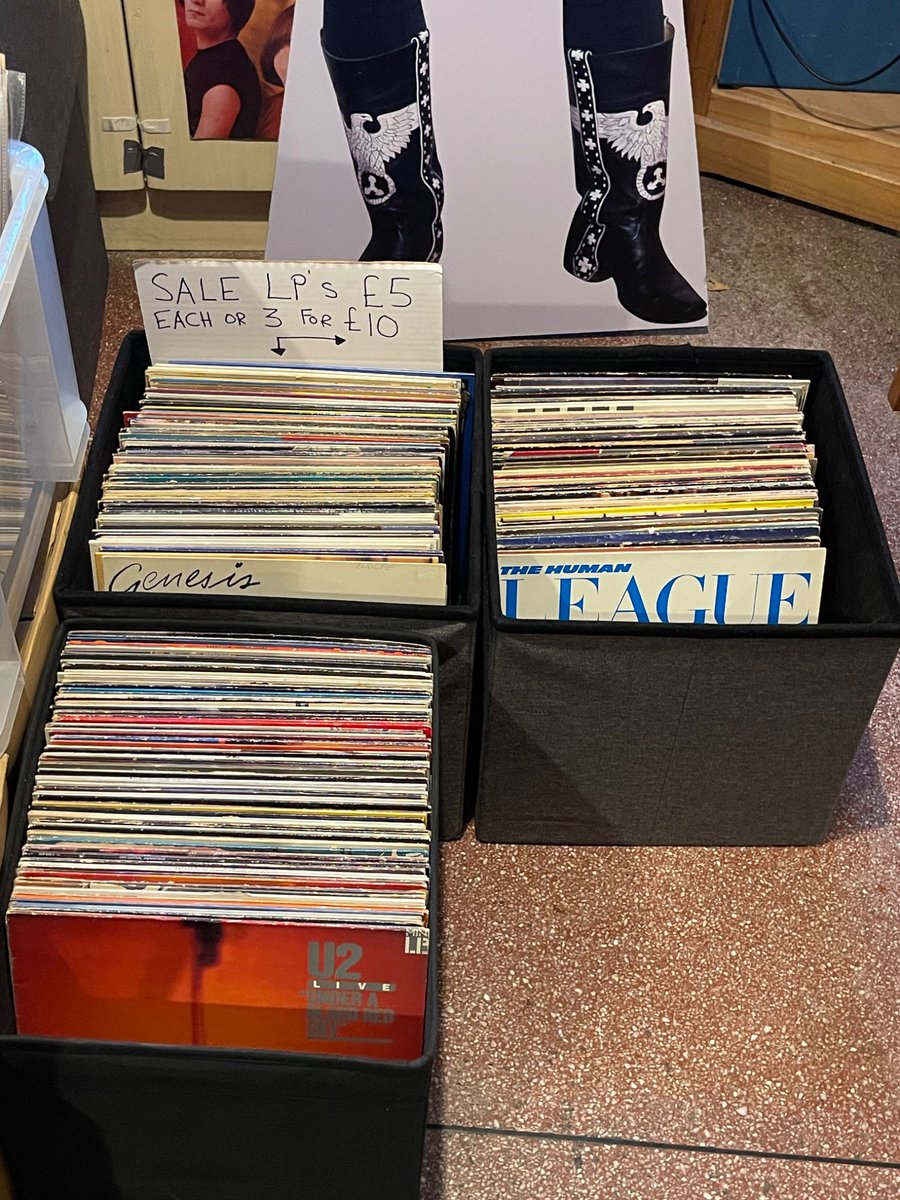 noiseannoys78's tweet image. Tons of new stock out today &amp;amp; 3 boxes of sale LP’s £5 each or 3 for £10