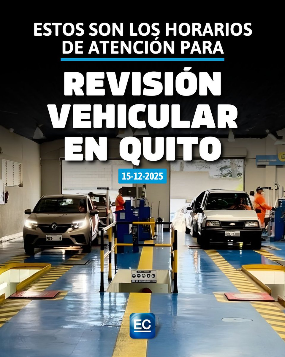 elcomerciocom's tweet image. ⟫ f.mtr.cool/rvoyzrrcxo | 📆 Habrá horarios especiales de atención este mes

#RevisiónVehicular #AMT