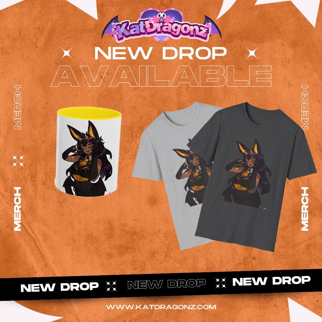 Just in time for the holidays!! 🧡🦇

I'm dropping my first-ever merchandise! Get a cup, get a shirt, or get both! 

Featuring original art by @/Grimmjeow !