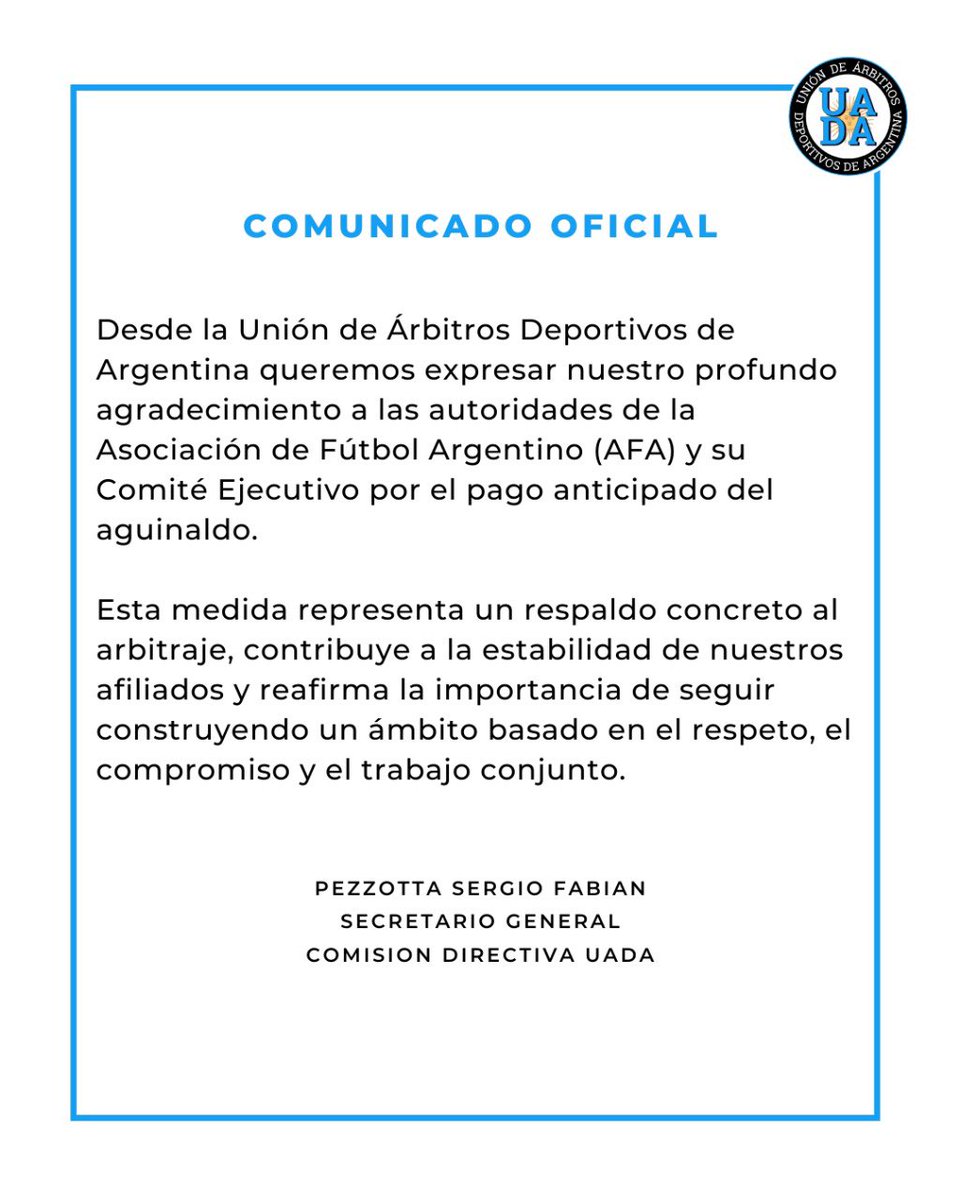 UADA OFICIAL tweet media