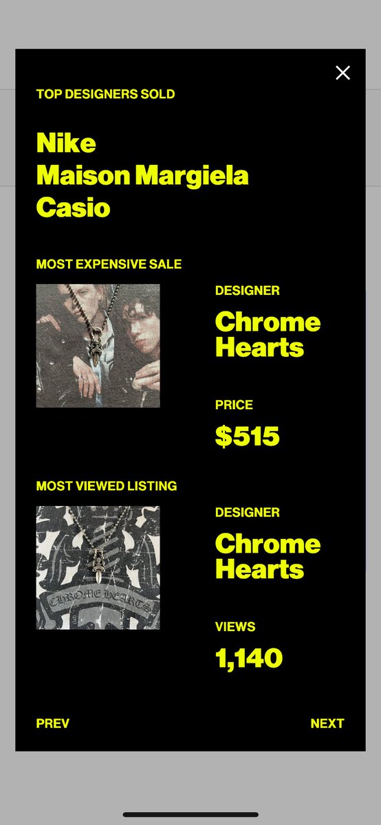 unico13com's tweet image. How is your Grailed rewind? 🙏

#Grailed #rewind @grailed