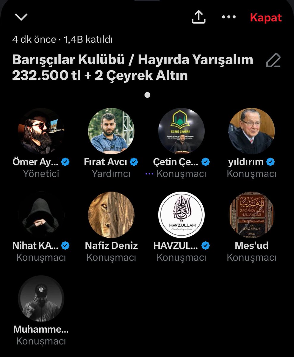 Barışçılar Kulübü tweet media
