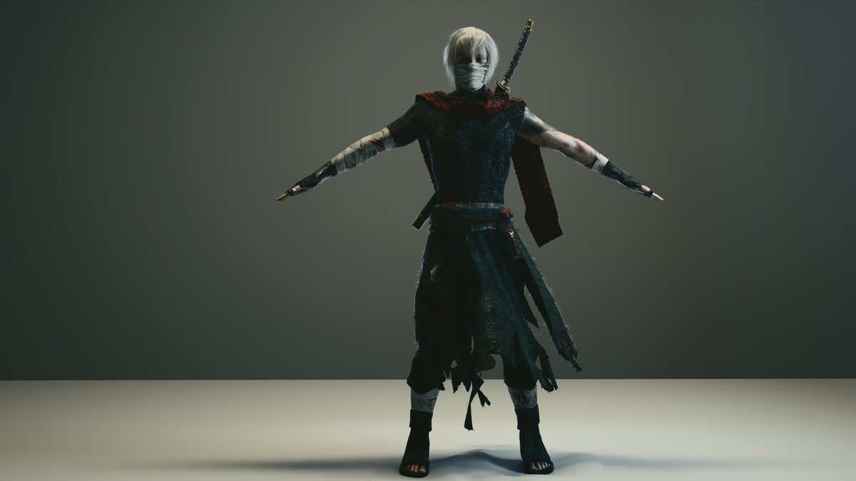 Finally finished with my character 🙂‍↔️. Next up is animation and then environment. 

#b3d #blender #3danimations #3dcharacter