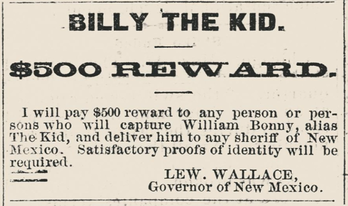 Pals1878's tweet photo. The Forgotten Fury Behind Billy the Kid's Downfall.
Everyone knows about Governor Lew Wallace's $500 reward for Billy the Kid, plastered in the Las Vegas Gazette on December 15, 1880. But buried in the same issue? We found a scorching editorial revealing the real heat: Citizens of Las Vegas, New Mexico, were so desperate to end the outlaw terror that they pledged to raise $5,000 themselves, 10x the governor's bounty!
The Gazette (see photos) pulled no punches, rallying the community to fund a massive manhunt:
"Governor Wallace has at last offered a reward for the capture of the notorious Billy the Kid. This executive act is as good as far as it goes, but the amount offered, $500, is too small. But perhaps he has done all that the law permits, in that case his judgment is good in setting the price on the kids head at the highest allowed. Surely some recompense should be made to the brave fellows who take their lives in their hands to hunt down the outlaws. It is no Jack rabbit hunt that Garrett and his band, Frank Stewart and his panhandle boys and the White Oaks Rangers are engaged in, but a determined campaign against lawless fellows who have nothing to fear, as the remainder of their lives will be passed behind bars to pay the penalty of their crimes, if they are ever caught. What should be done by the people of this and neighboring counties is to raise a purse of $5,000 to be paid to the men engaged in this campaign provided they drive the desperados from our borders."
This wasn't just lawmen vs. outlaws, it was everyday people declaring war on chaos.
The push worked: Sheriff Pat Garrett assembled a powerhouse posse of deputies, Texas cowboys, and White Oaks vigilantes. Just days later, they surrounded Billy and his gang at Stinking Springs, capturing the Kid on December 23, 1880. (Though the full $5,000 wasn't raised upfront, people across NM later donated thousands privately to reward Garrett and his men, worth a fortune in today's dollars!) This overlooked detail explodes the lone hero myth. It was community outrage and fear that turned up the pressure and sealed Billy the Kid's fate.
Or did it? Pat Garrett’s “good deed” would soon dissolve as the prisoners later escaped, one by one.
Billy the Kid escaped the Lincoln County Jail, killing both Garrett’s deputies on April 28th 1881.
In December 1881 Dave Rudabaugh escaped the Las Vegas Jail with 5 other prisoners including JJ Webb by digging and crawling out of a 7×20 inch hole in the wall.
On September 9th 1882, Billy Wilson, Milton Yarberry, George Pease and another man overpowered the guard for the key to their shackles and from the rooftop made their escape out of the Santa Fe jail by dropping off the side of the building and wandering off into the darkness.
Sheriff Garrett and his party had a burden on their shoulders. #TrueCrime #billythekid #OnThisDay