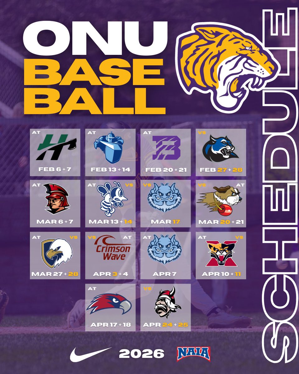 Olivet Nazarene Baseball tweet media