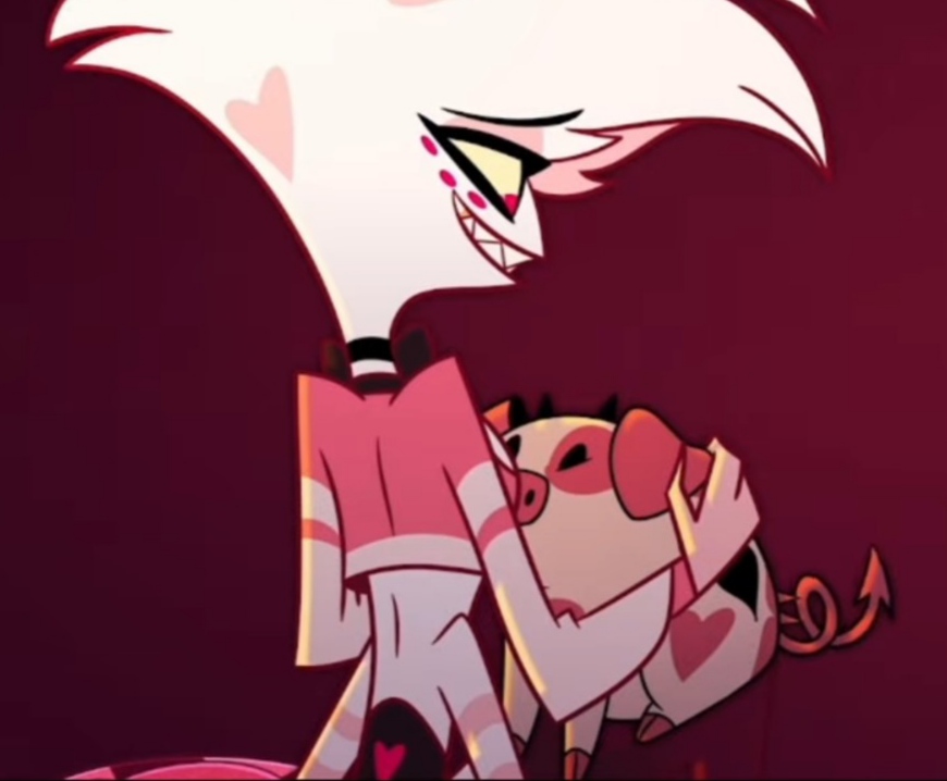 Stefany75965059's tweet image. Not Fat Nuggets looking at Angel so happy and with his lil tail wagging- on we need to die that is his parent.