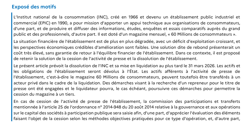 luustik's tweet photo. @ROYAUME777 @jon_delorraine Capture d'écran du PLF, page 227, article 71 https://t.co/ORmIqgJ8wq