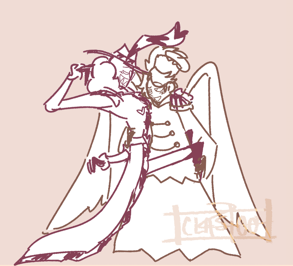 They living in my head rent free ... 

#HazbinHotelValentino #HazbinHotelAbel