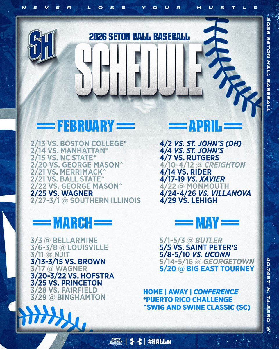 Seton Hall University Baseball tweet media