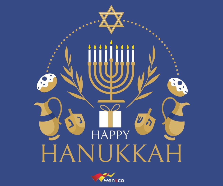 🕎✨ Eight nights, endless light. Happy Hanukkah to you and yours!