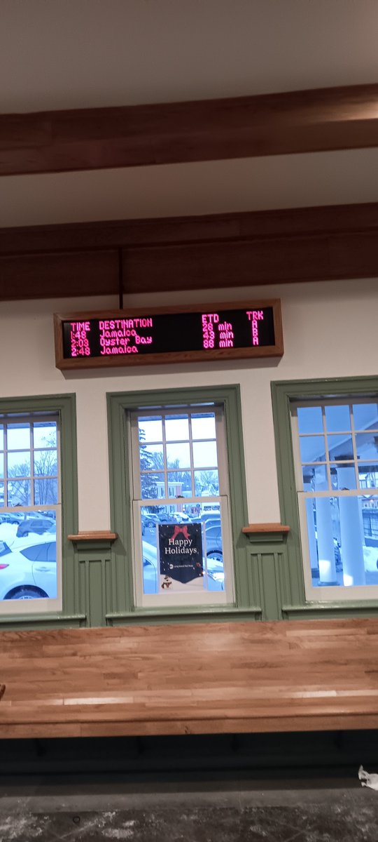 painonthetrain's tweet photo. #LIRR Mr #Kessler #Locust-Valley sign inside STILL broken.  Pic taken Monday 15th 4-30pm.  MR #FREE suggest that you investigate https://t.co/jd5MQeaOQs
