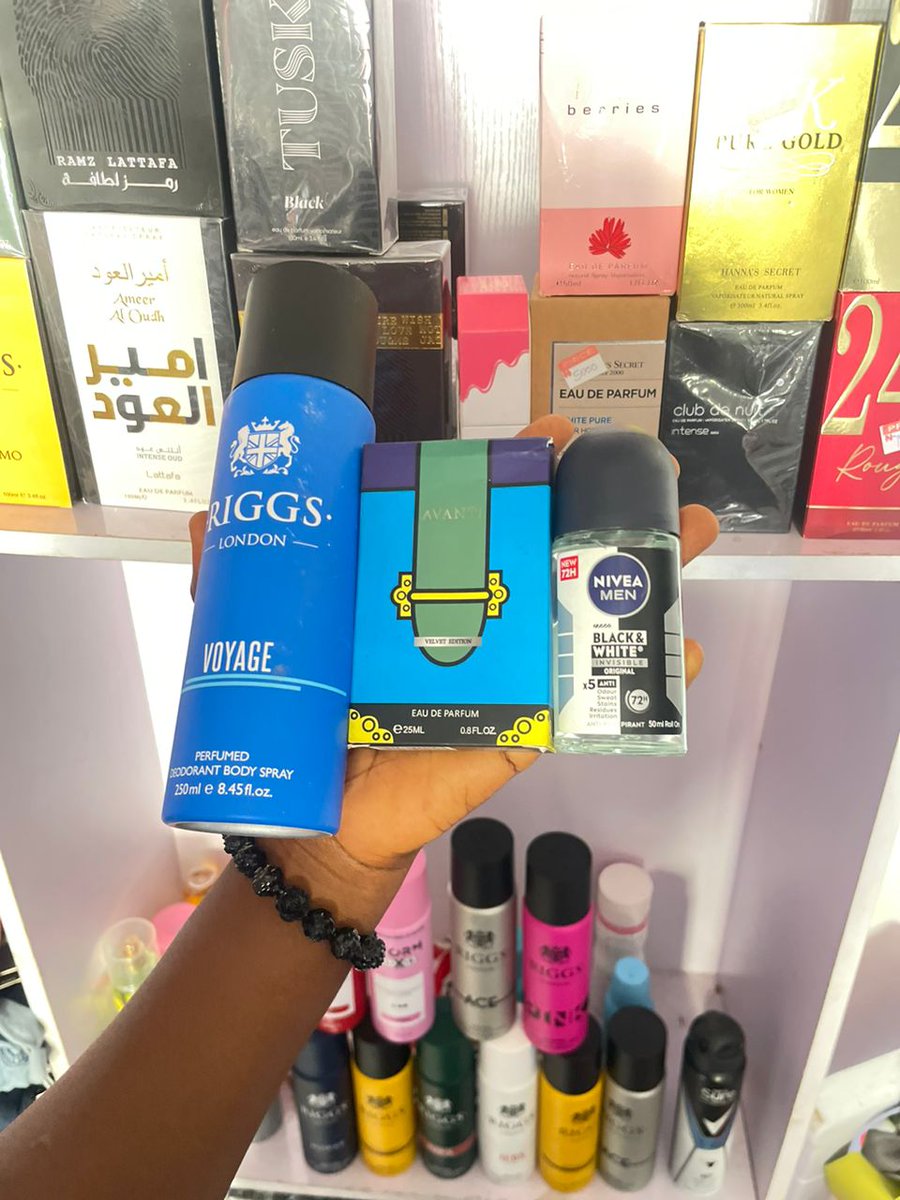 Teeebizz's tweet image. It's a combo of goodness
Riggs body spray, Avanti mini + Nivea Roll on
....Oblee combo deal
Price:9500
Available in store
@nosafk