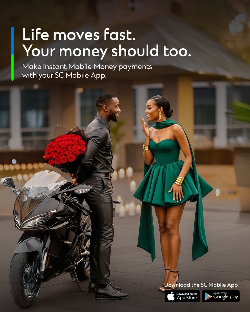 StanChartGH's tweet photo. Sometimes timing makes all the difference. Get the right gift, at the right time, for the right one with the right App.
Make convenient payments with Mobile Money payments with your SC Mobile App
It’s fast and convenient.
#StandardChartered #HereForGood #SCMobileApp https://t.co/9RCuiWmS7M