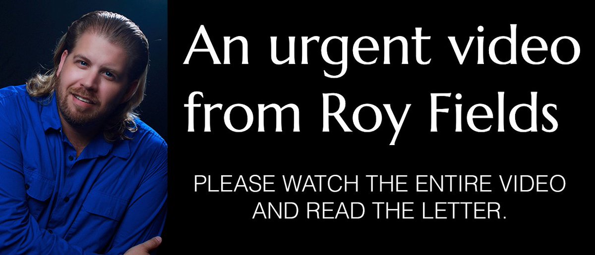 RoyFields's tweet photo. URGENT: Roy Fields' Critical Update - https://t.co/IvX5g49OS1 https://t.co/AHaDlSJgio