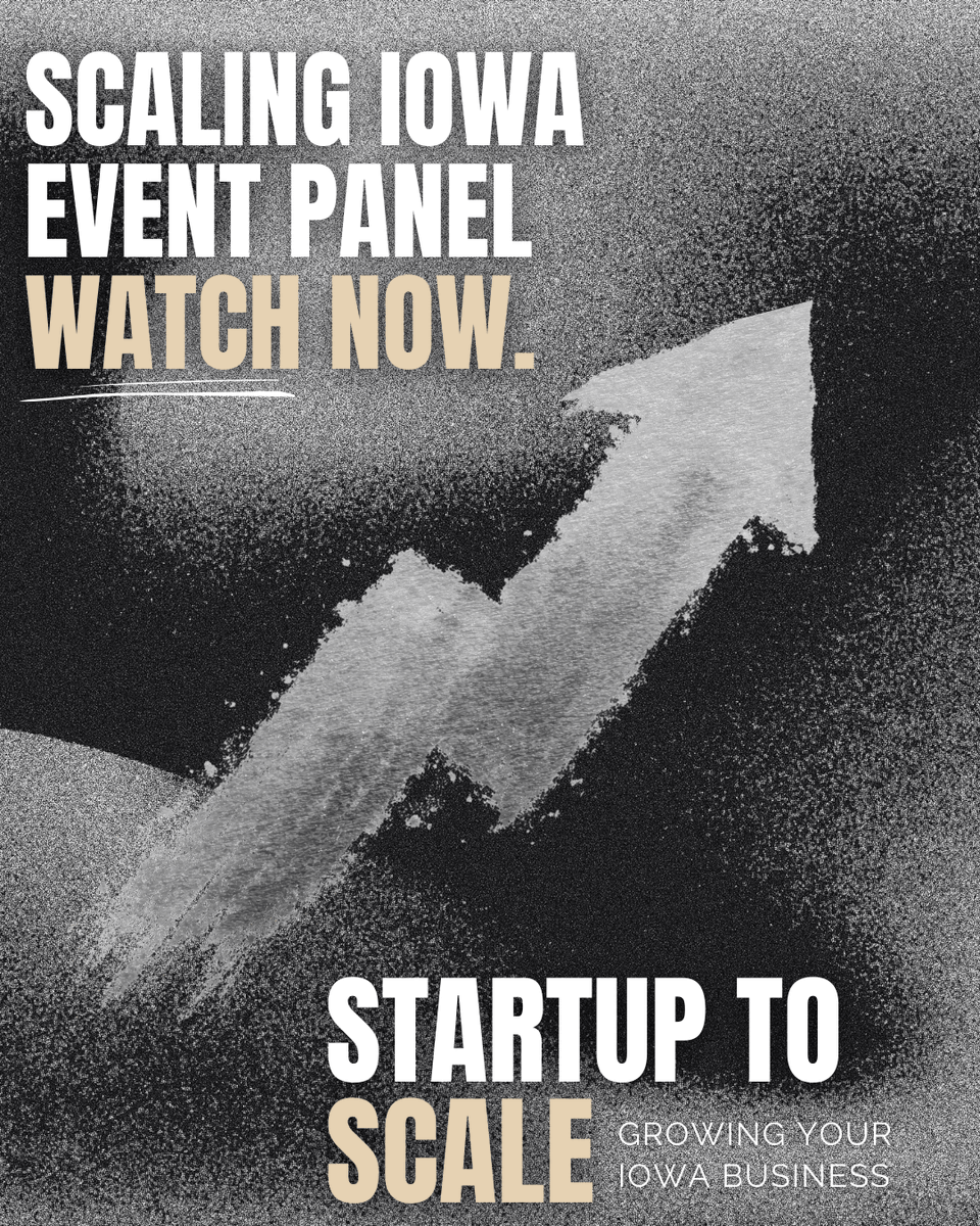 EntrepreneursIA's tweet photo. What does it really take to go from startup to scale?

Iowa business leaders share real stories about risk, failure, trust, and what it actually takes to grow a business — especially when resources are limited and the path isn’t clear.

Featuring:
Mike Owen— Host & Moderator
Chelsea Bissen— Co-Owner, I Saw The Sign
Joe Low — Founder, All About Cheesesteaks
Mike Lewis — Founder, Lewis Marketing
Anthony Iovine — Co-Founder, Entrepreneurs of Iowa

Watch the full panel here: https://t.co/7ucA5hZAlB