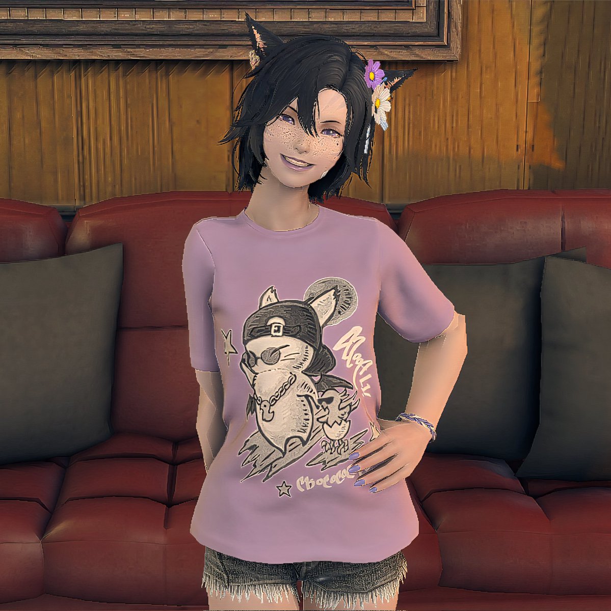 MaverynHB's tweet photo. A little #MooncatMonday fun with Maveryn before maintenance pauses crimes for a bit. Simply changed Seeker to Keeper and nothing else. Simple, but I love her 🌙

#GPOSERS #FFXIVScreenshot #FFXIVDiabolos #FFXIVCrystal #FFXIVMiqote #KAOS https://t.co/Thzr03auIZ