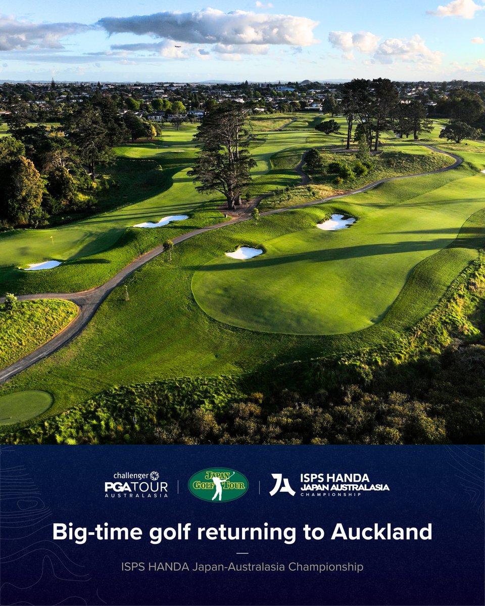 March in Auckland brings a new championship and the first co‑sanction with the <a href="/JGTO_official/">JAPAN GOLF TOUR</a> 🏆

📰 Read more: bit.ly/4qfLjIS