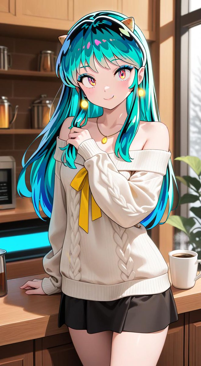 AIart #ラムちゃん