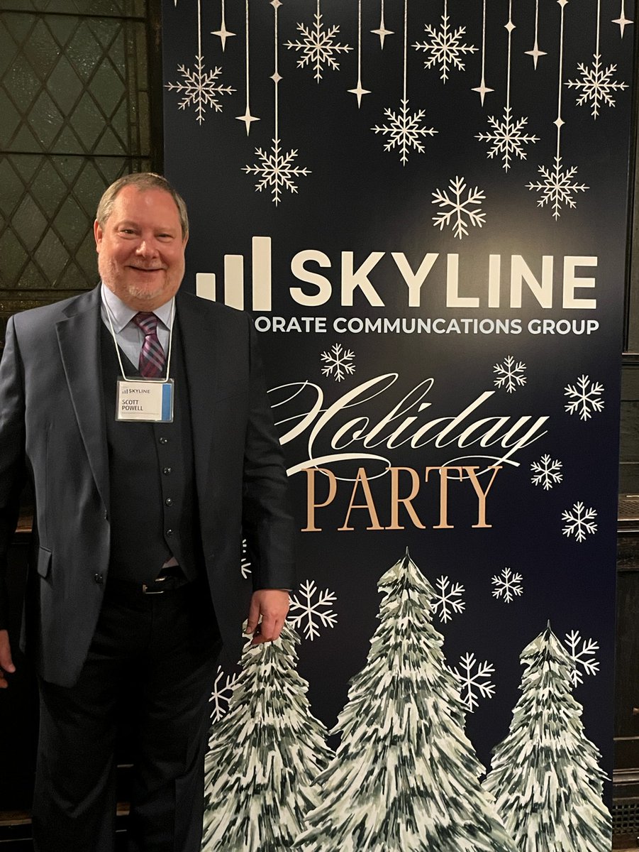 This past weekend, Skyline Corporate Communications Group, LLC, hosted its annual holiday party in Manhattan’s Financial District at the historic Down Town Association.

The evening brought together members of the Skyline team alongside clients and colleagues from across the