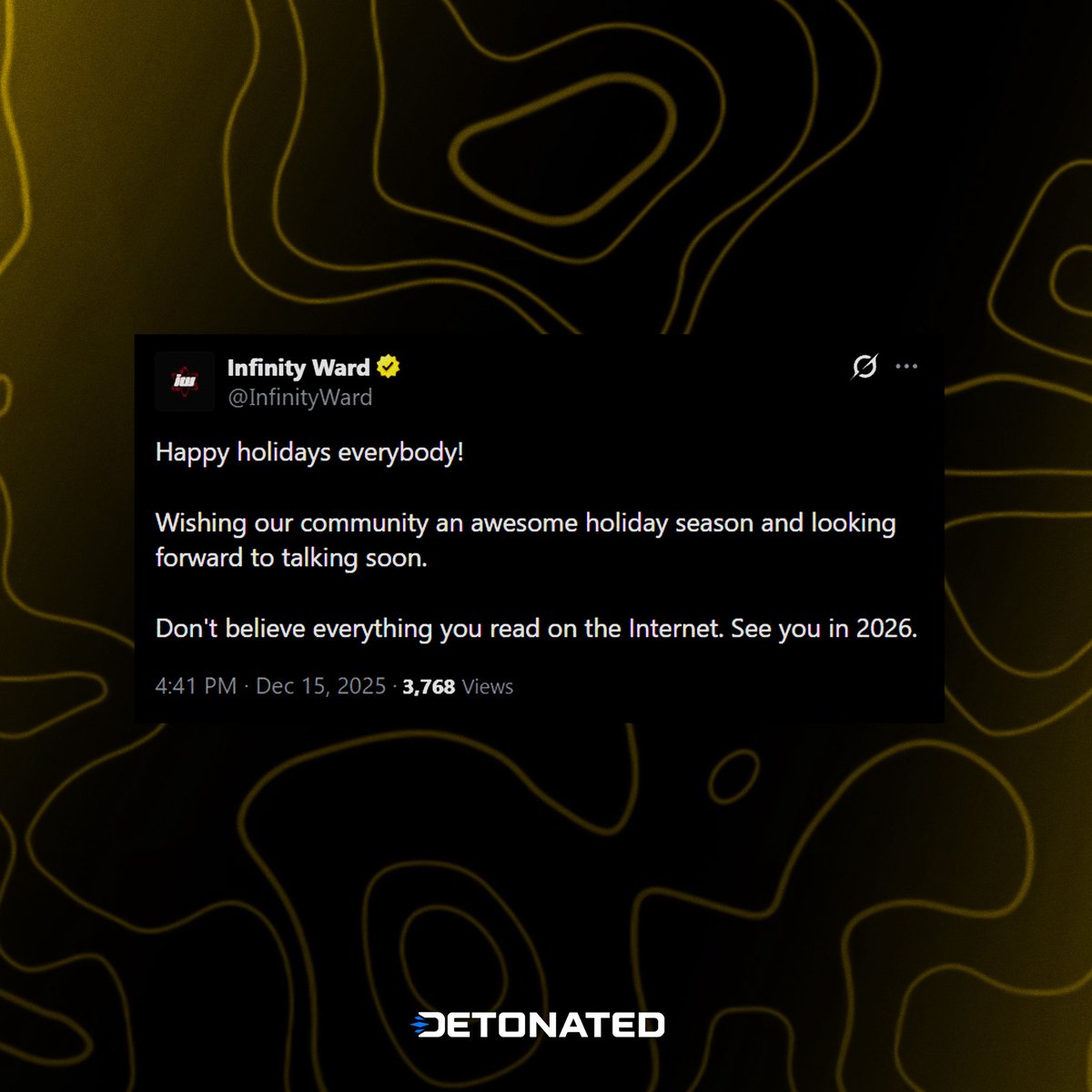 DETONATED tweet media