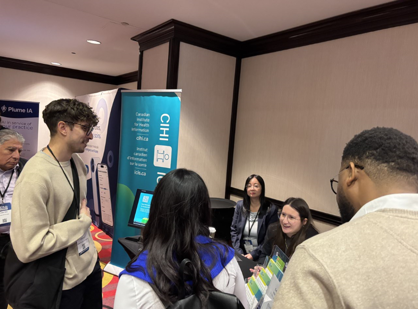 CIHI_ICIS's tweet photo. 🔍From innovative analytics, 📊to AI-driven insight reporting models, 🤝to improving overall data interoperability, we learned and shared some meaningful conversations at last week's 13th Annual Summit on Data Analytics for Healthcare. #DAHC2025 #DataAnalytics #HealthData https://t.co/wHOngLSLRz