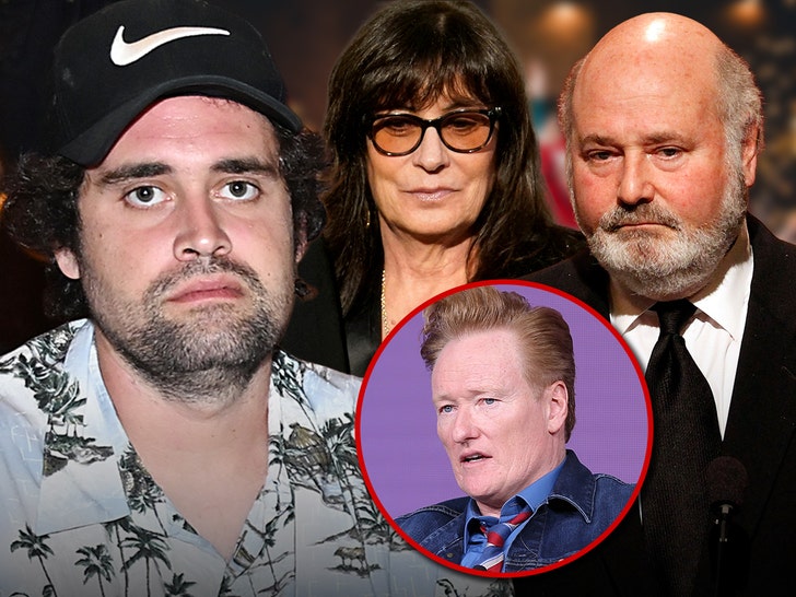 #EXCLUSIVE 😳 Rob Reiner's son Nick seemed out of place at Conan O'Brien's Christmas party Saturday night.

Details: tmz.me/DFkoQYt