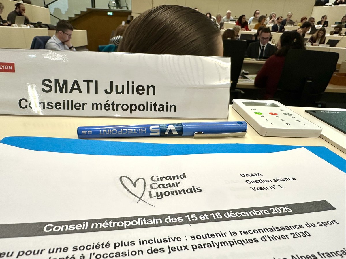 💙❤️ Nous avons lancé aujourd’hui le Groupe @GrandCoeurLyonnais au conseil du <a href="/grandlyon/">Métropole de Lyon</a> avec les membres de 4 groupes d’opposition. 
La dynamique <a href="/CoeurLyonnais/">Tj-offman</a> de <a href="/JM_Aulas/">Jean-Michel AULAS</a> se poursuit sur les 58 communes métropolitaines. Il fera bientôt briller à nouveau la <a href="/villedelyon/">Ville de Lyon</a> !