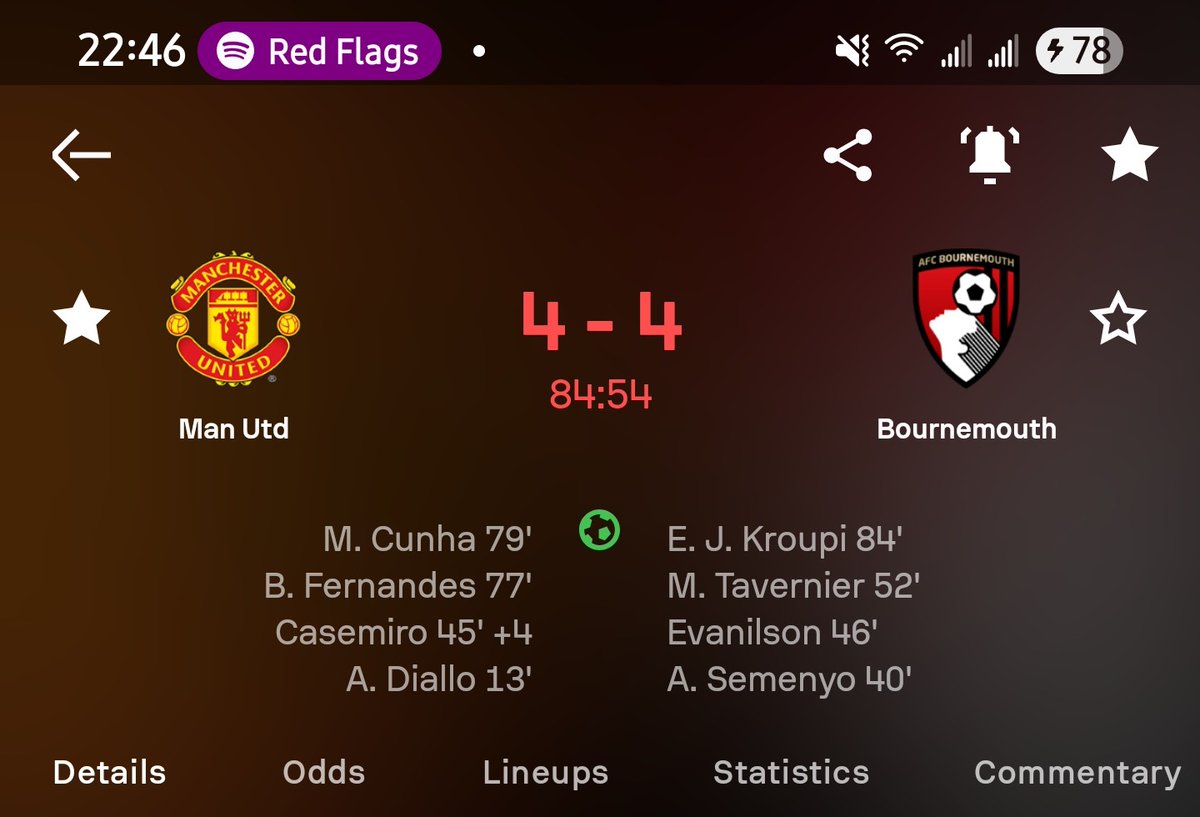 certifiedroasta's tweet photo. Are there goal keepers in this match?? Coz wtf
#MANBOU https://t.co/GTe94ek76V