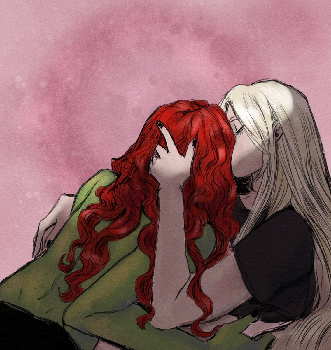 villainpencils's tweet image. #Harlivy